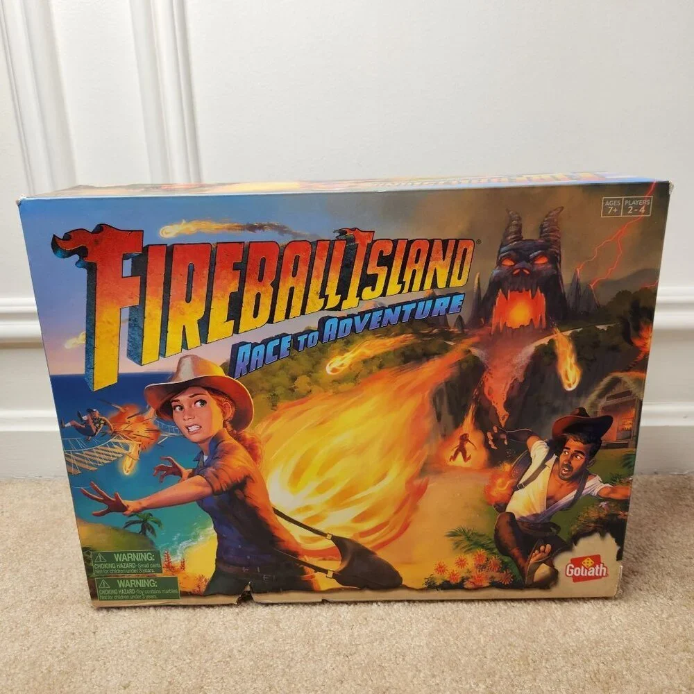 Fireball Island Race to Adventure Goliath Board Game